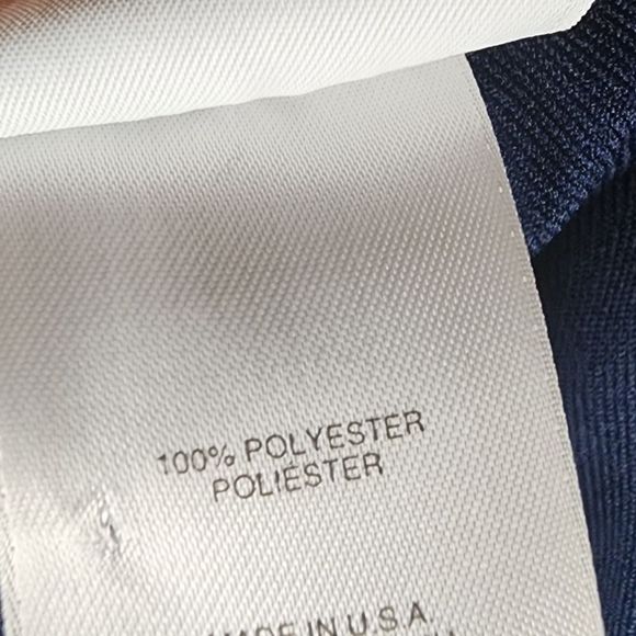 Alfred Dunner Navy Blue Midi Skirt w/ Pockets Women's Size 10 New - Picture 9 of 9